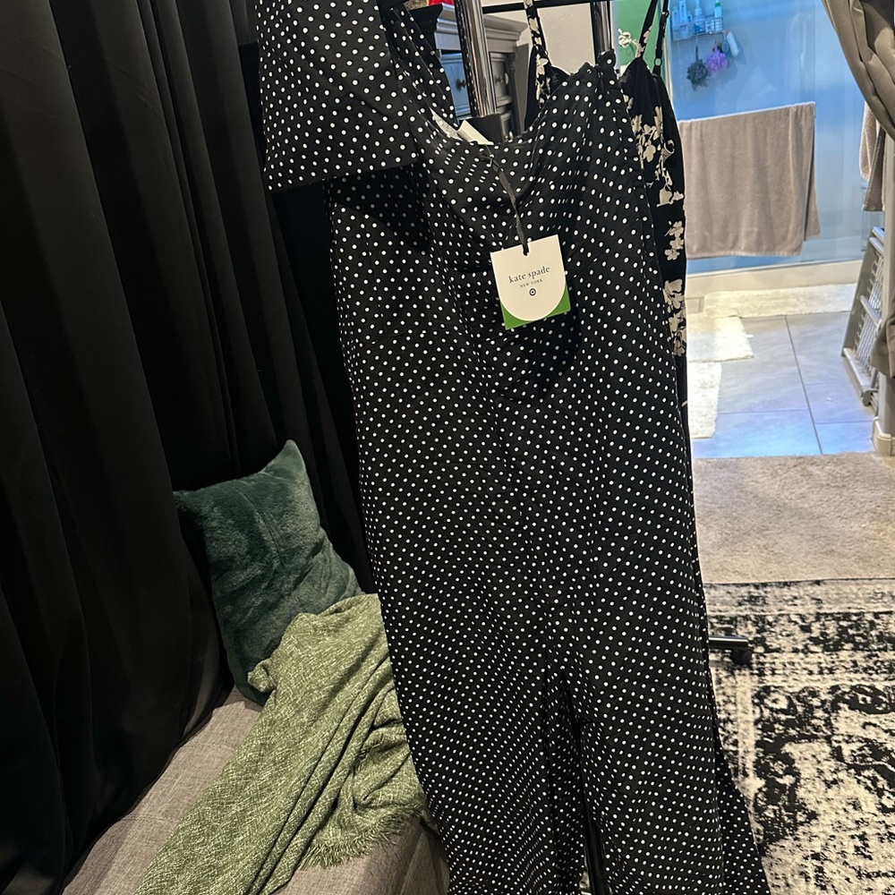 Kate Spade for Target Black and White Polka Dot Jumpsuit